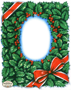 Pdxc4470A -- Christmas Greens Color Illustration
