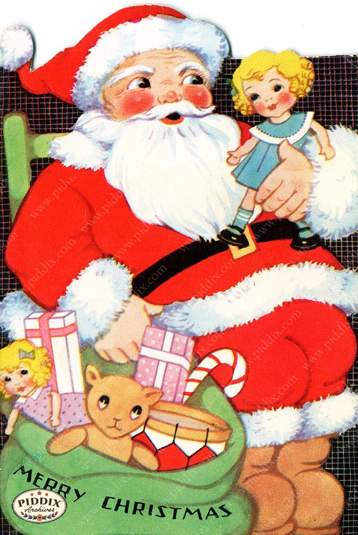 PDXC4485-- Santa Claus Color Illustration