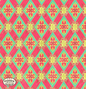Pdxc4502 -- Christmas Patterns Color Illustration