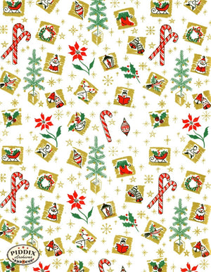 Pdxc4523 -- Christmas Patterns Color Illustration