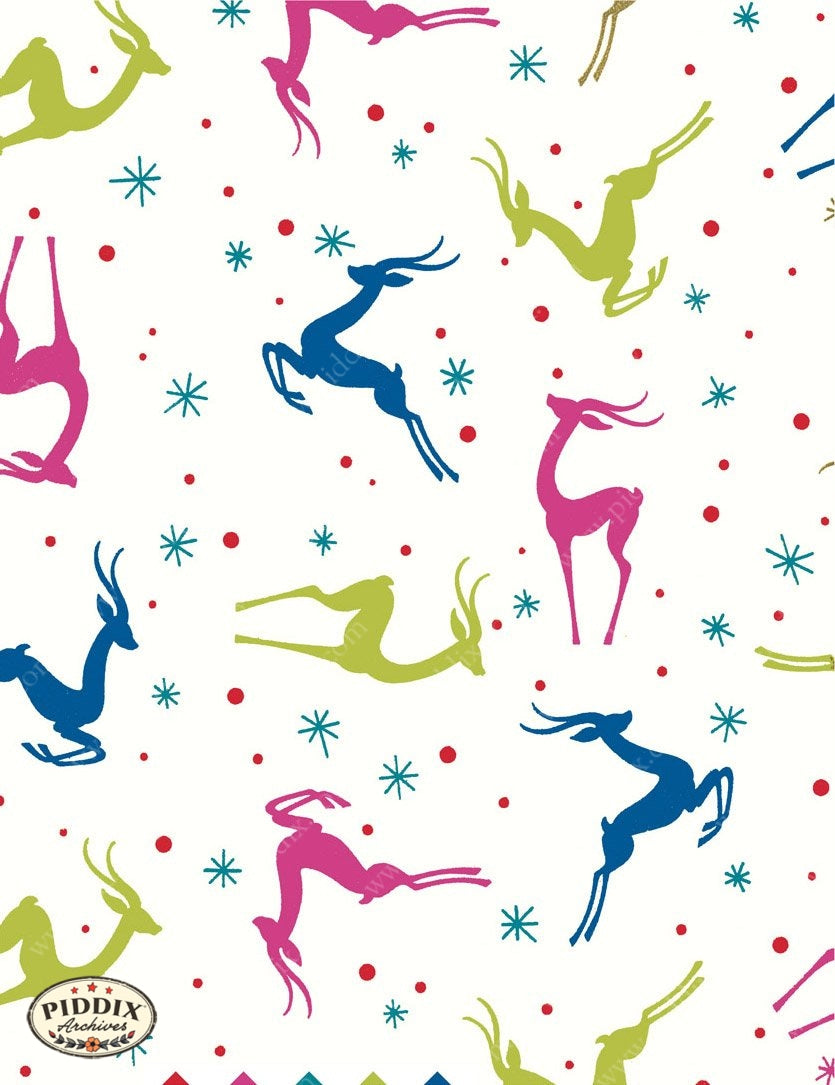 Pdxc4526B -- Christmas Patterns Color Illustration