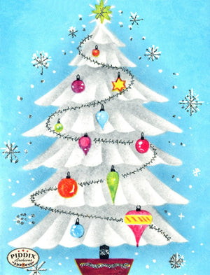 Pdxc4617 -- Christmas Trees Color Illustration