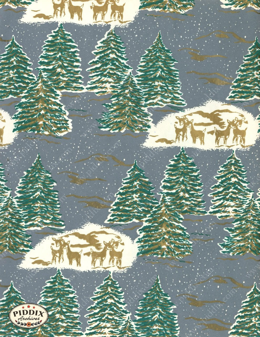 Pdxc4762 -- Christmas Patterns Color Illustration
