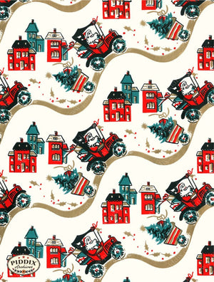 Pdxc4793 -- Christmas Patterns Color Illustration