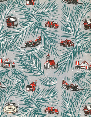 Pdxc4799 -- Christmas Patterns Color Illustration