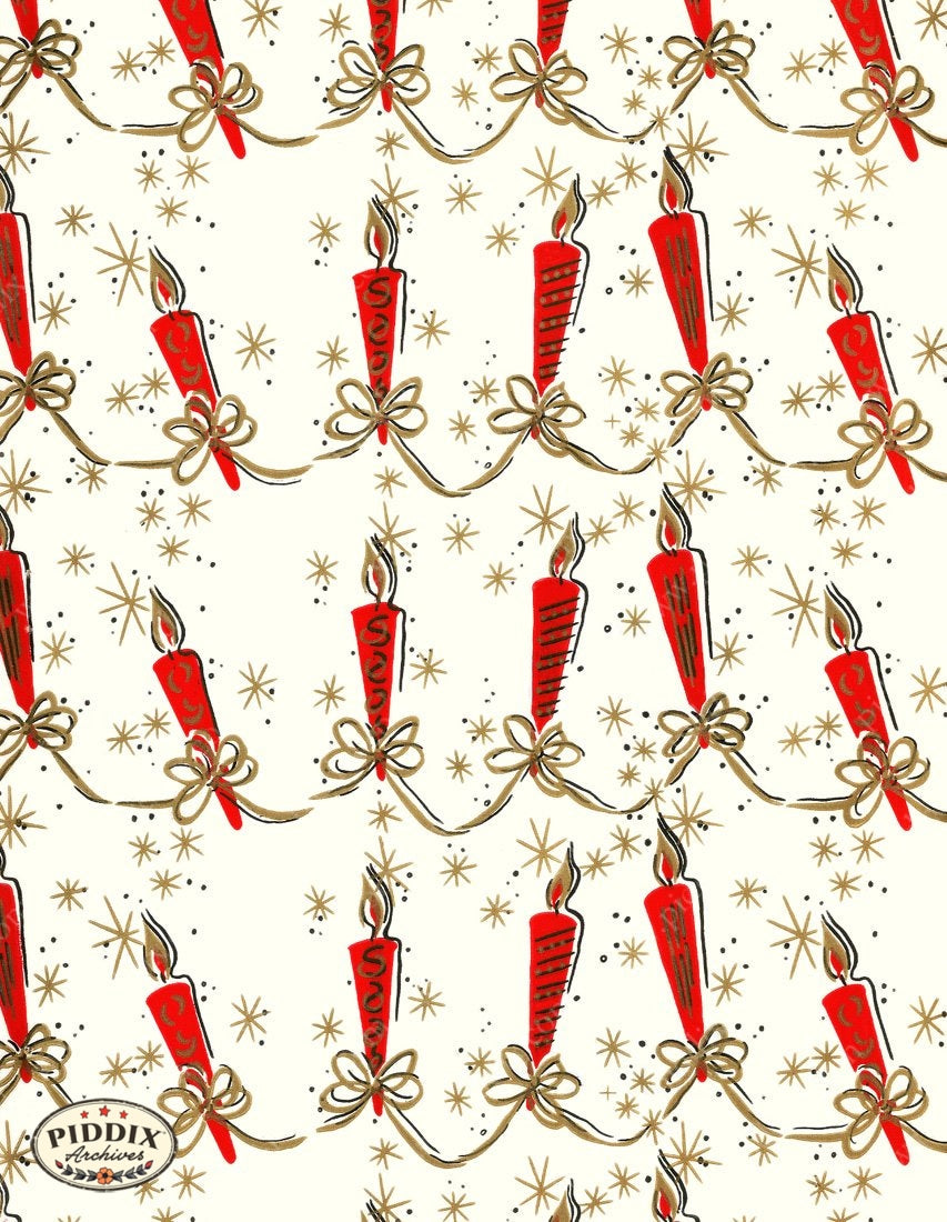 Pdxc4803 A & B -- Christmas Patterns Color Illustration