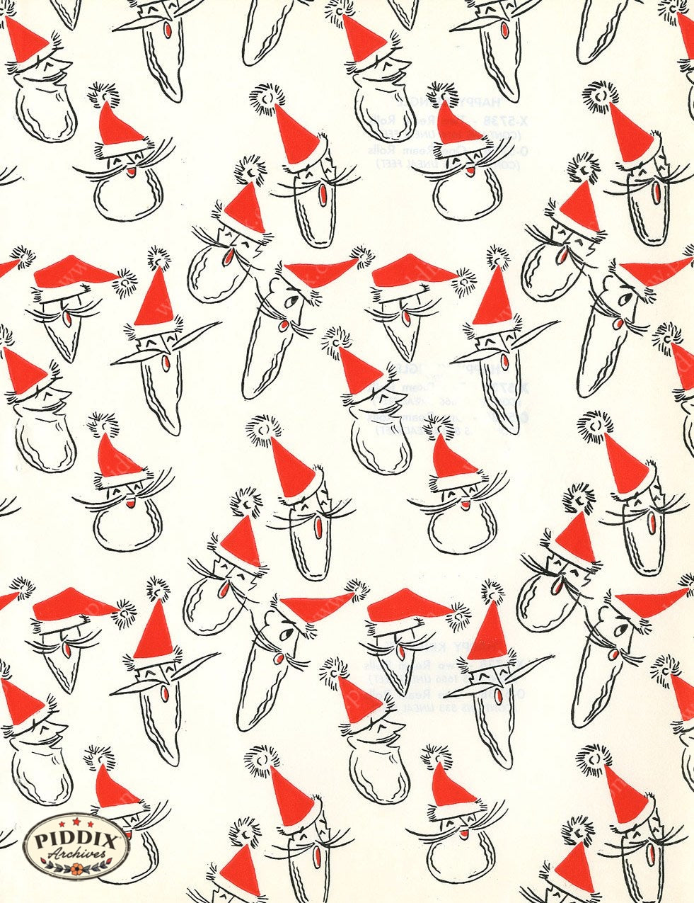 Pdxc4807 -- Christmas Patterns Color Illustration