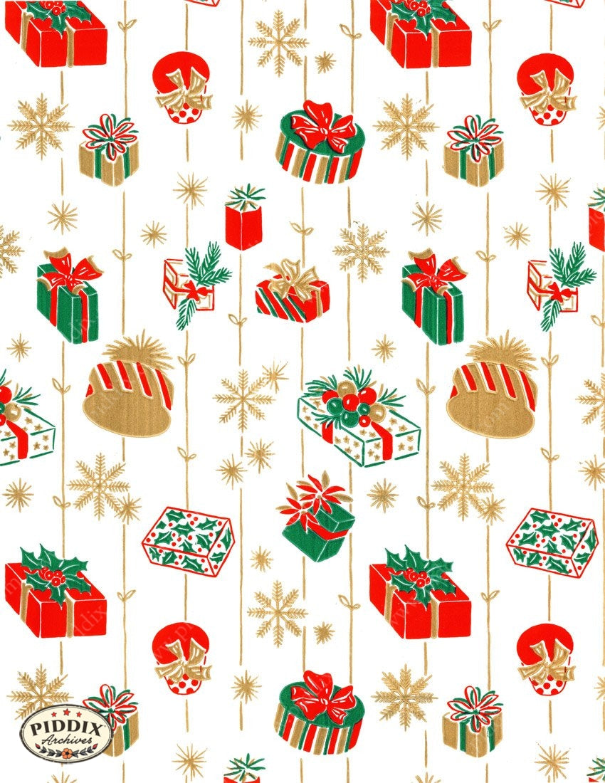Pdxc4808 -- Christmas Patterns Color Illustration