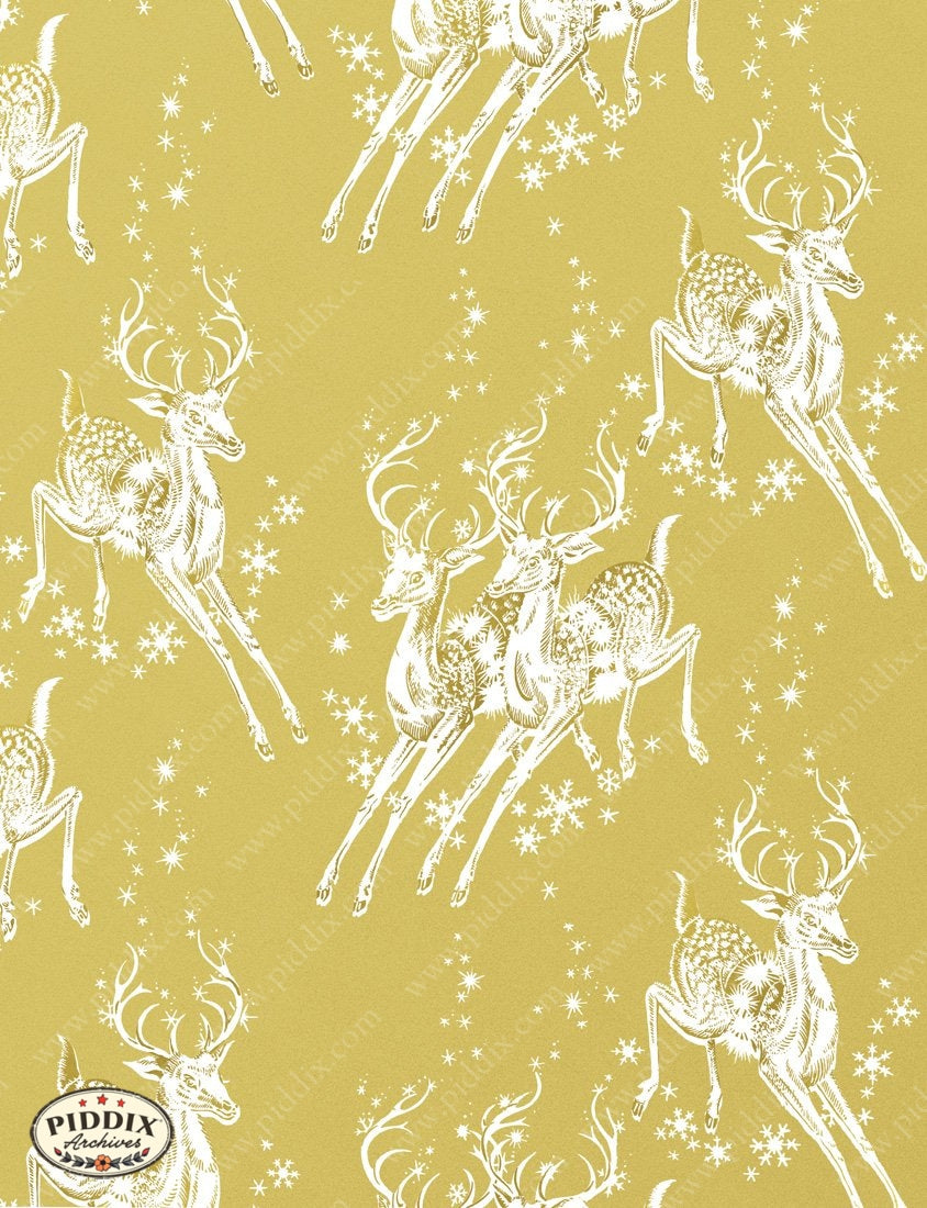 Pdxc4811 B & C -- Christmas Patterns Color Illustration