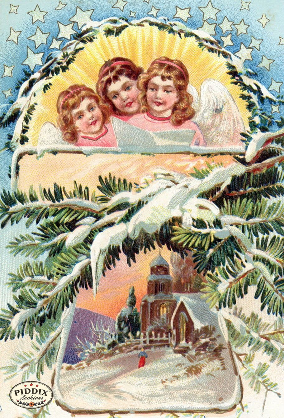 Pdxc4824 -- Christmas Color Illustration