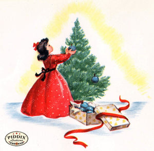 Pdxc4848A & B -- Christmas Color Illustration