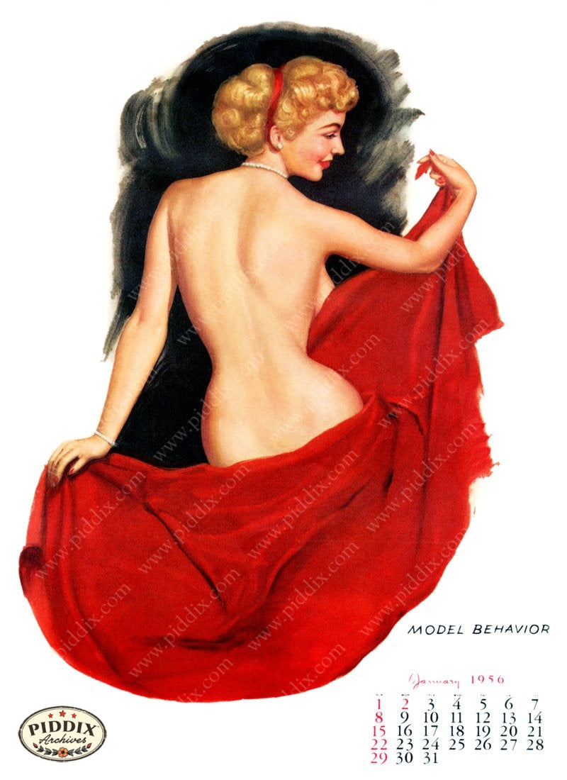 Pdxc4853 -- Pin-Ups Color Illustration