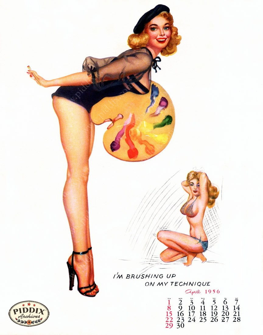 Pdxc4856 -- Pin-Ups Color Illustration