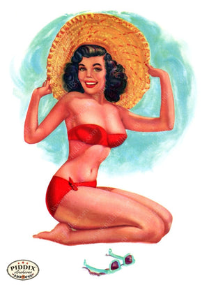 Pdxc4858 -- Pin-Ups Color Illustration