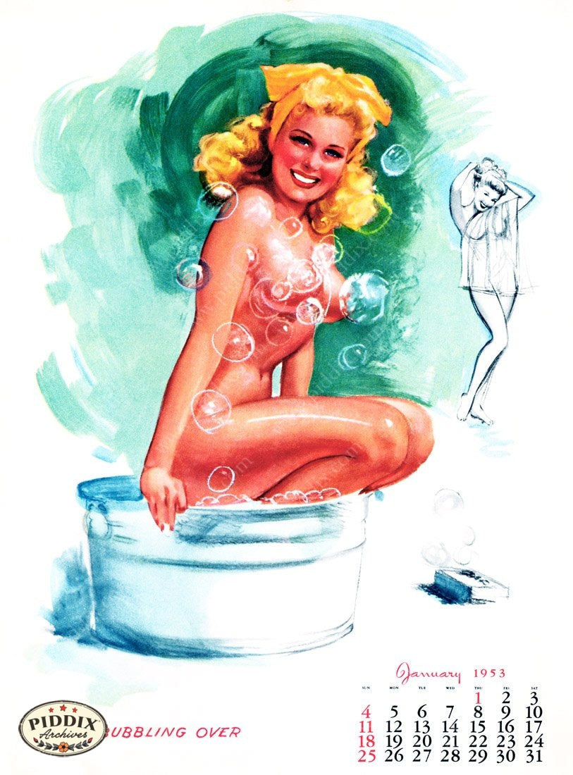 Pdxc4865 -- Pin-Ups Color Illustration
