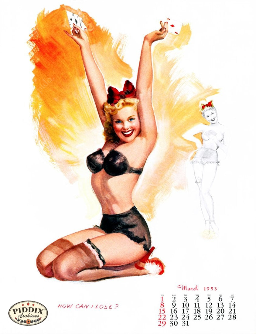 Pdxc4867 -- Pin-Ups Color Illustration