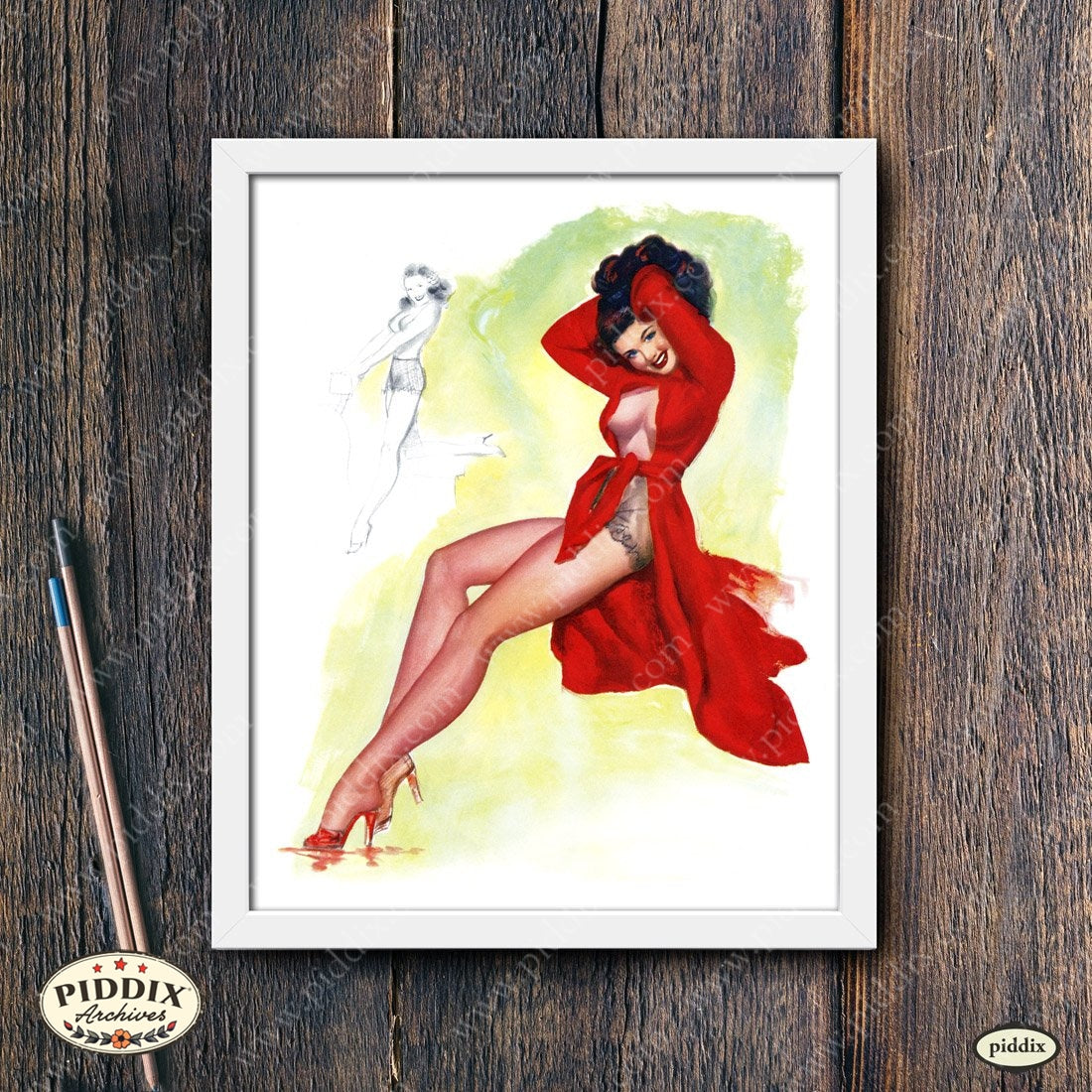 Pdxc4868 -- Pin-Ups Color Illustration