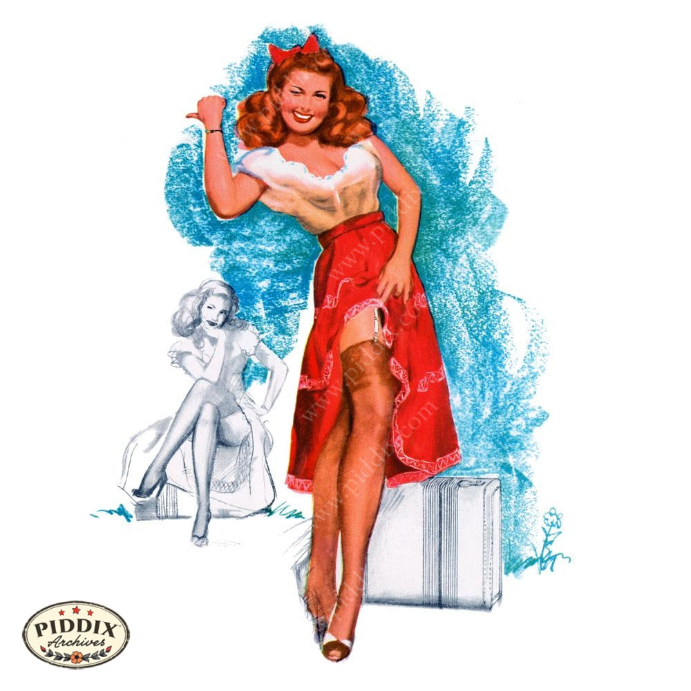 Pdxc4870 -- Pin-Ups Color Illustration