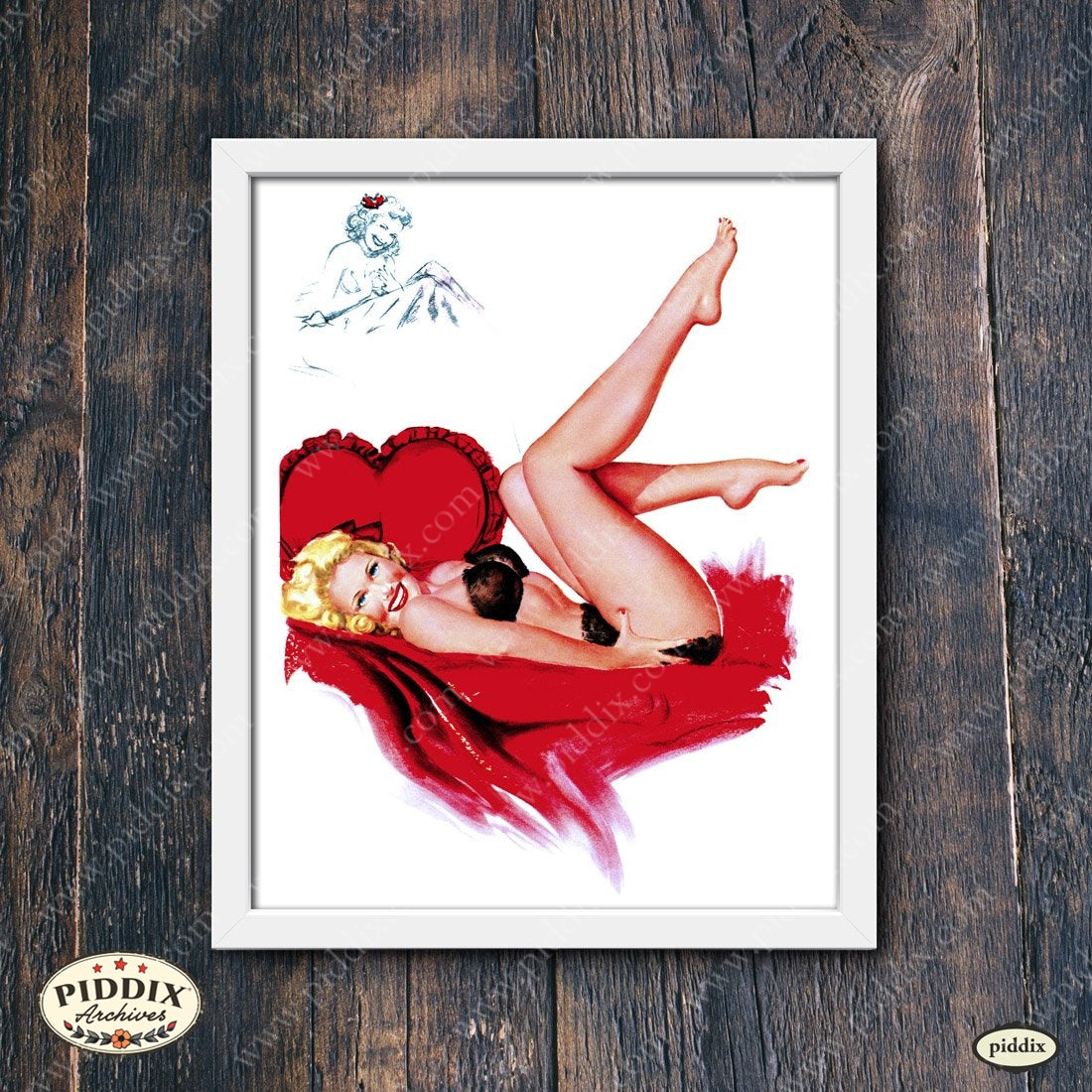 Pdxc4874 -- Pin-Ups Color Illustration