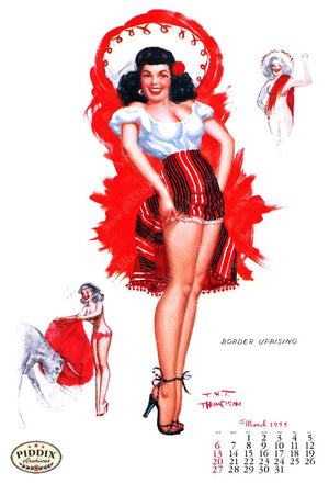Pdxc4880 -- Pin-Ups Color Illustration