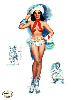 Pdxc4881 -- Pin-Ups Color Illustration