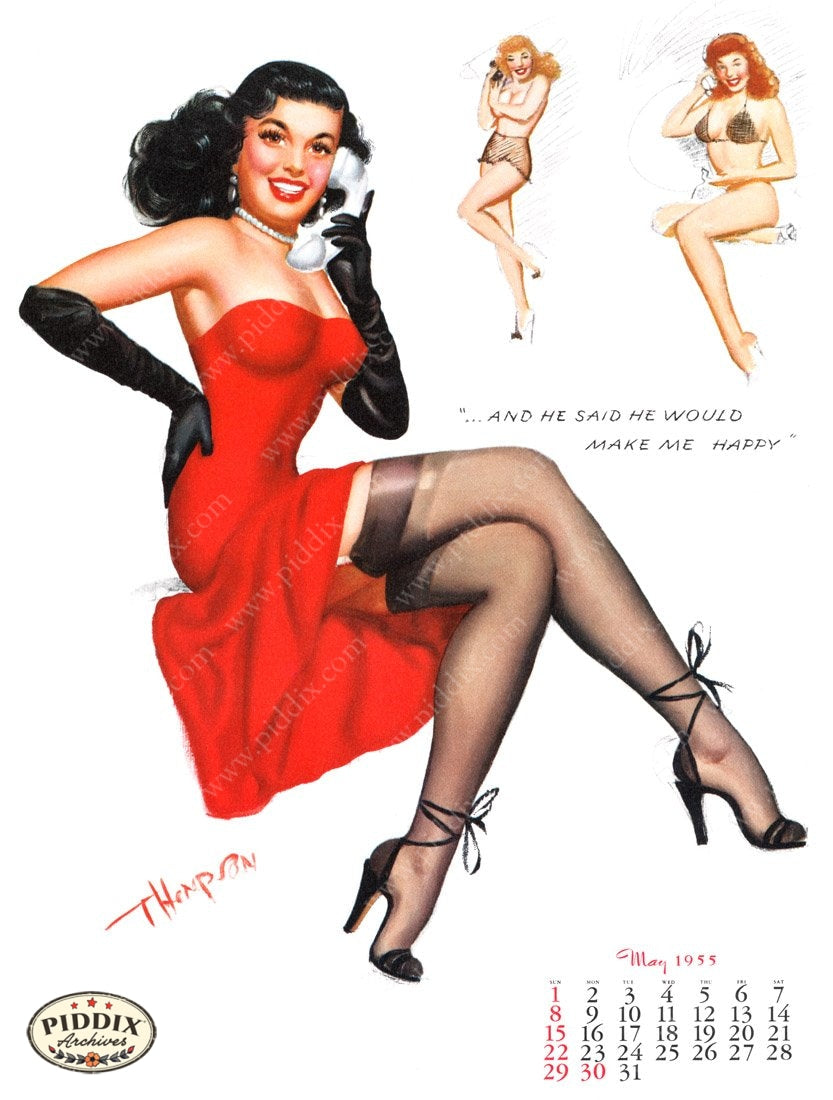 Pdxc4882 -- Pin-Ups Color Illustration