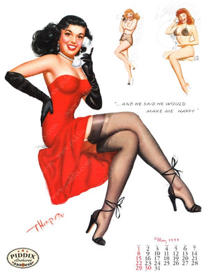 Pdxc4882 -- Pin-Ups Color Illustration