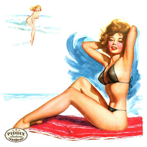 Pdxc4885 -- Pin-Ups Color Illustration