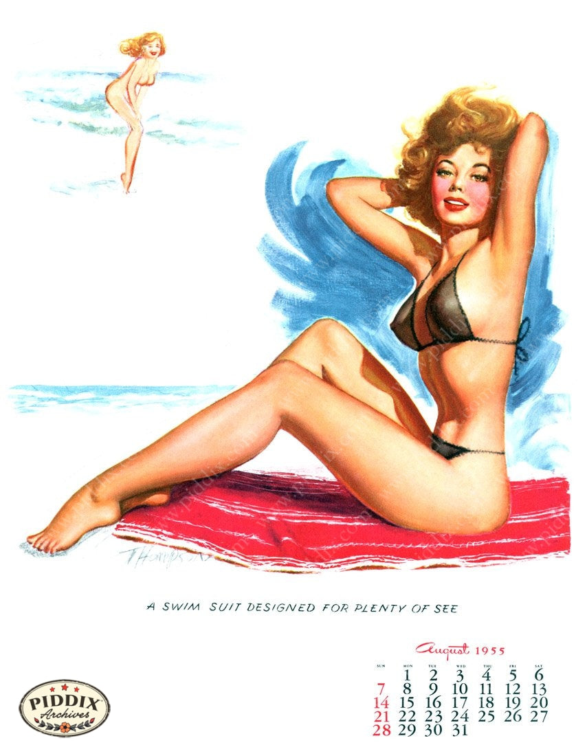 Pdxc4885 -- Pin-Ups Color Illustration