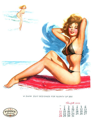 Pdxc4885 -- Pin-Ups Color Illustration