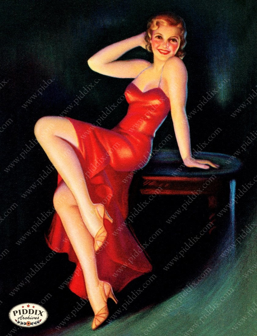 Pdxc4890 -- Pin-Ups Color Illustration