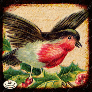 Pdxc5107 -- Flora & Fauna Original Collage
