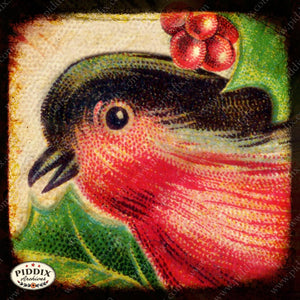 Pdxc5107B -- Flora & Fauna Original Collage