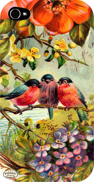 Pdxc5111A B & C -- Flora Fauna Original Collage