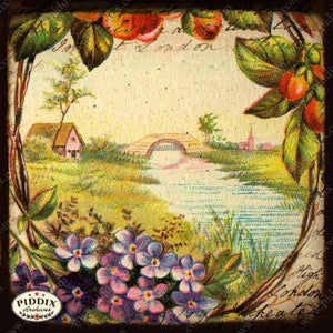 Pdxc5123 -- Flora & Fauna Original Collage