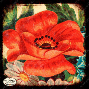 Pdxc5124 -- Flora & Fauna Original Collage