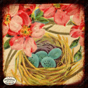 Pdxc5147 -- Flora & Fauna Original Collage