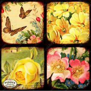 Pdxc5152A -- Flora & Fauna Original Collage