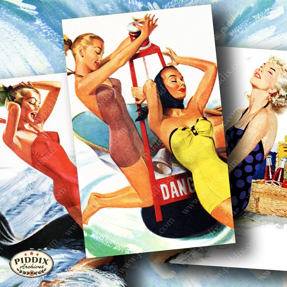 Pdxc5211 -- Pin-Ups Color Illustration