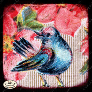 Pdxc5456 -- Flora & Fauna Original Collage