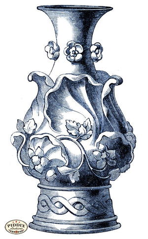 Pdxc5895A -- Chinoiserie Vases Color Illustration