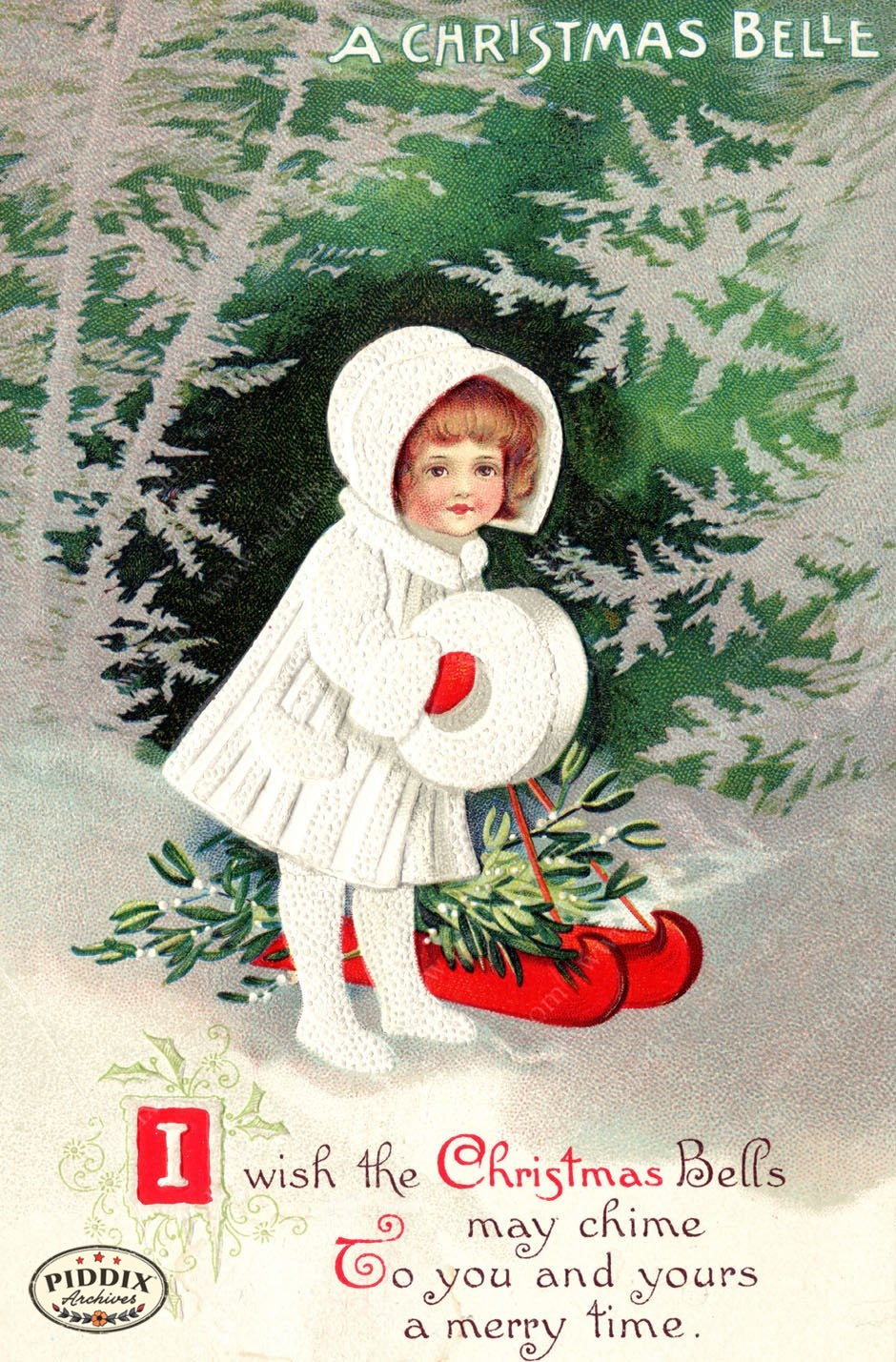 Pdxc6097 -- Christmas Color Illustration