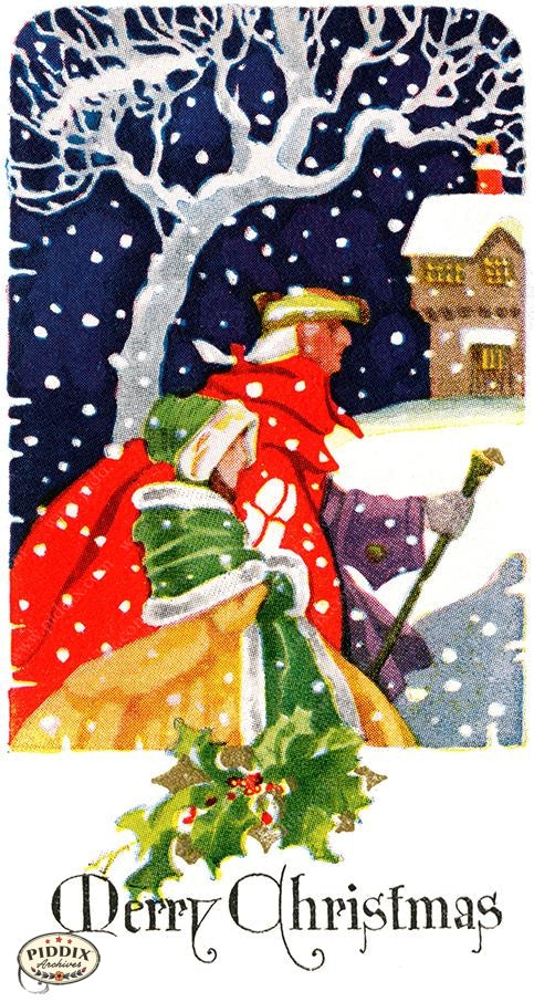 PDXC6209 -- Christmas Color Illustration