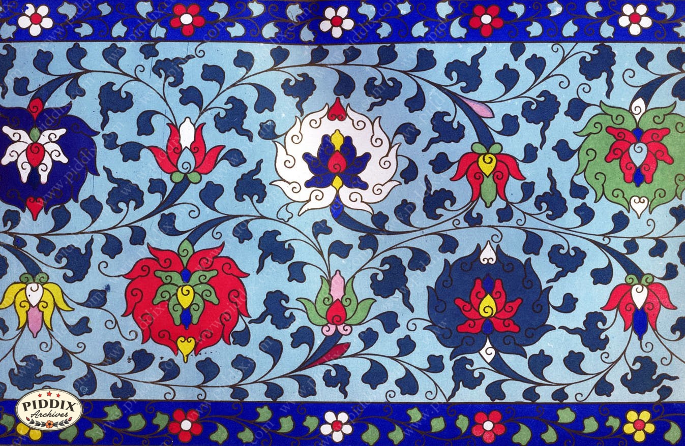 Pdxc6351 -- Patterns 1800S Color Illustration