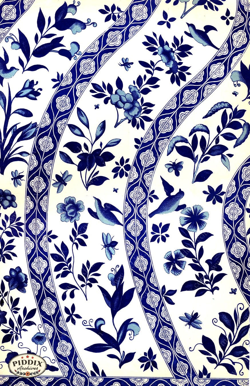 Pdxc6363 -- Patterns 1800S Color Illustration