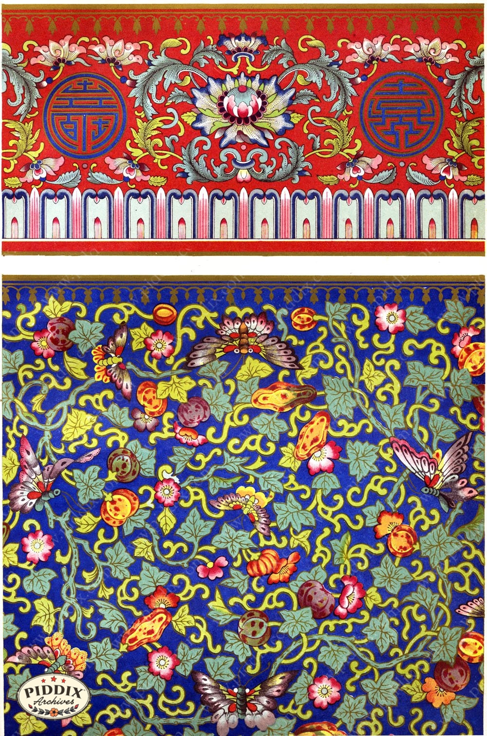 Pdxc6382 -- Patterns 1800S Color Illustration