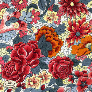 Pdxc6383D -- Garden Flower Pattern