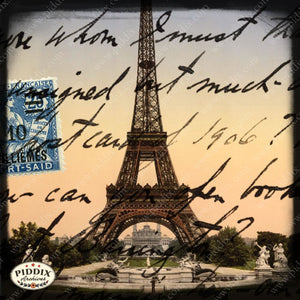 Pdxc6506 -- Travel Postcards Original Collage