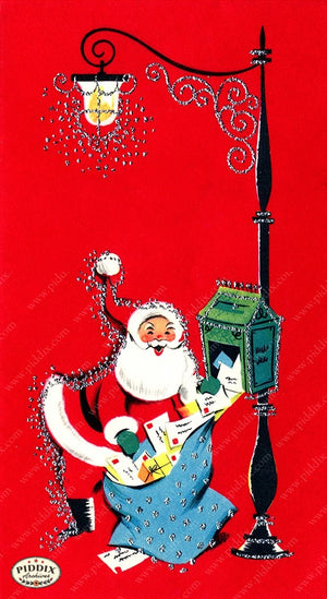 PDXC6686 -- Santa Claus Color Illustration