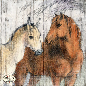 Pdxc7231C -- Horses Original Art